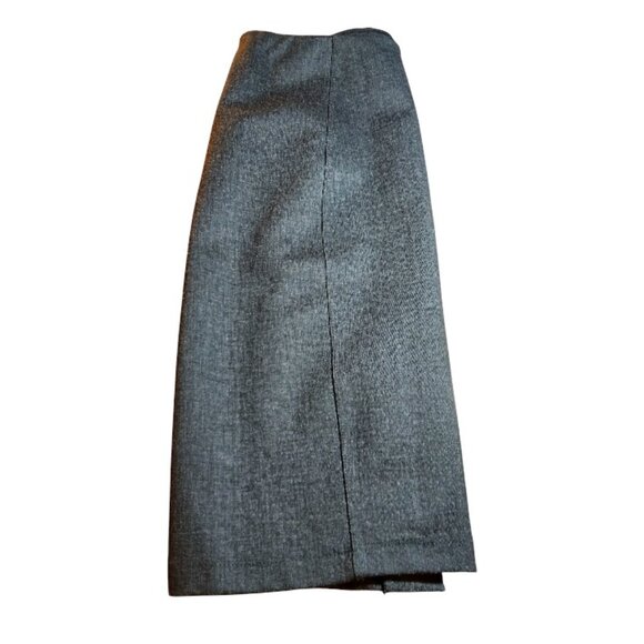 LIVERPOOL Dark Gray Career Skirt Size OP - EUC - Picture 8 of 8